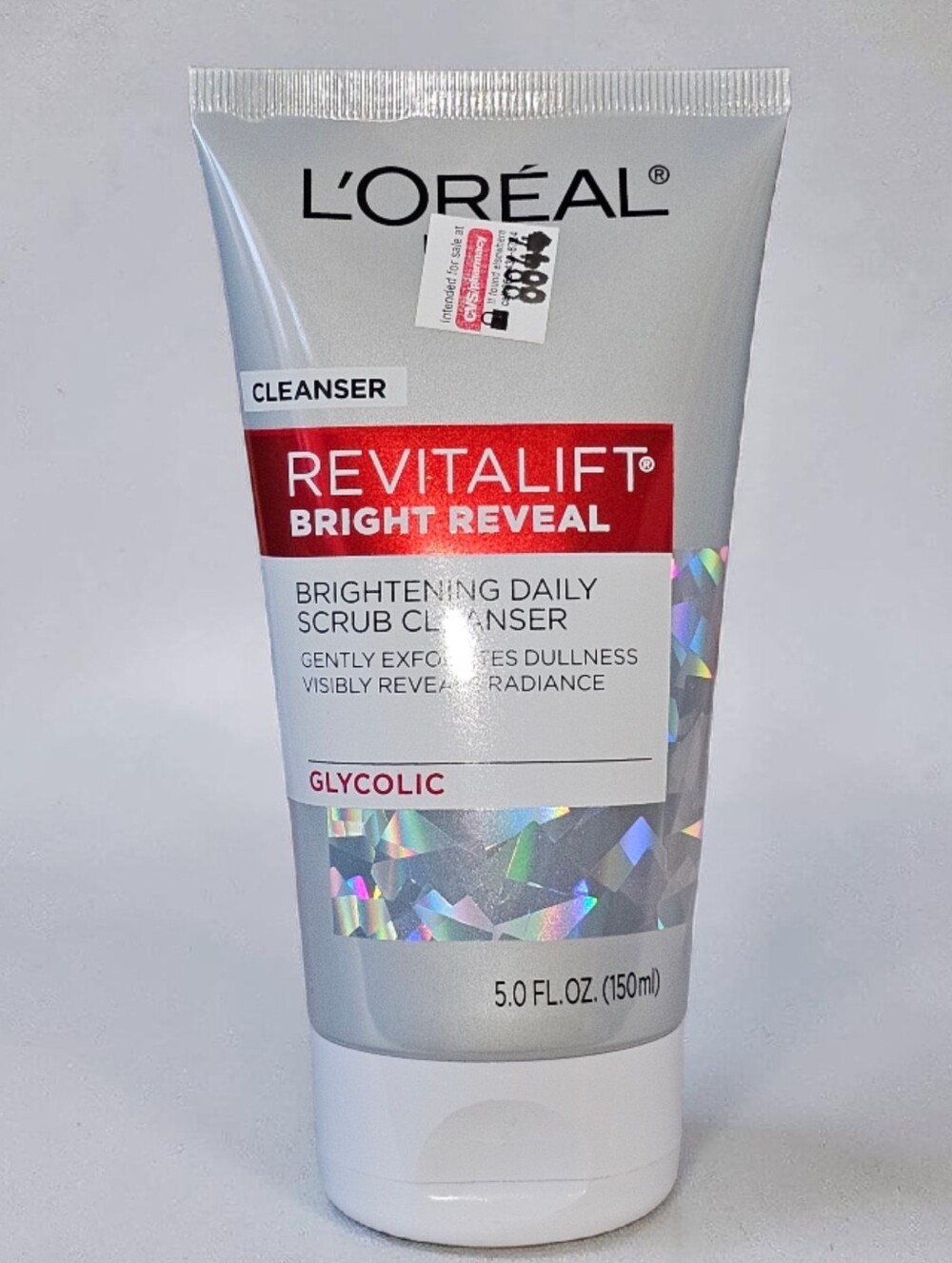 L’Oréal Paris Revitalift Bright Reveal Brightening Daily Scrub Cleanser 5 oz